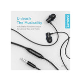 GETIT.QA- Qatar’s Best Online Shopping Website offers LENOVO IN-EAR METAL STEREO EARPHONE HF130 BLACK at the lowest price in Qatar. Free Shipping & COD Available!