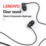 GETIT.QA- Qatar’s Best Online Shopping Website offers LENOVO 3.5MM IN-EAR WIRED EARPHONE HF130 (WHITE) at the lowest price in Qatar. Free Shipping & COD Available!