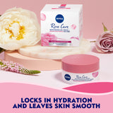 GETIT.QA- Qatar’s Best Online Shopping Website offers NIVEA ROSE CARE MOISTURIZING CREAM GEL 50 ML at the lowest price in Qatar. Free Shipping & COD Available!