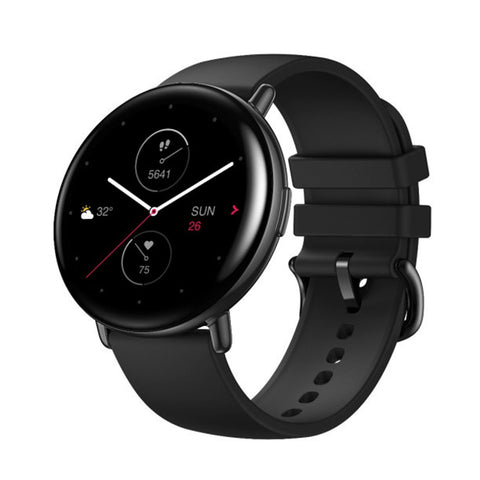 GETIT.QA- Qatar’s Best Online Shopping Website offers AMAZFIT ZEPP ROUND SMARTWATCH A1936 ONYX BLACK at the lowest price in Qatar. Free Shipping & COD Available!