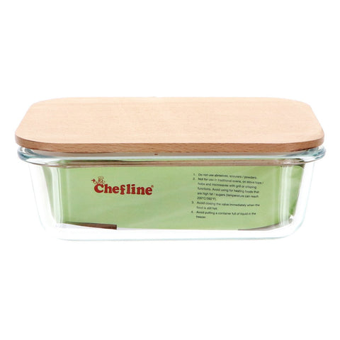 GETIT.QA- Qatar’s Best Online Shopping Website offers CHEFLINE GLASS CONTAINER 20S4A3 1.04 LTR at the lowest price in Qatar. Free Shipping & COD Available!