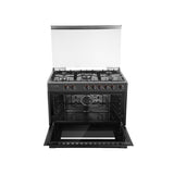 GETIT.QA- Qatar’s Best Online Shopping Website offers TOSHIBA 5 BURNER GAS COOKING RANGE, 90X60, STAINLESS STEEL, TBA-36LMG5G at the lowest price in Qatar. Free Shipping & COD Available!