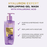 GETIT.QA- Qatar’s Best Online Shopping Website offers L'OREAL PARIS REPLUMPING GEL WASH HYALURON EXPERT 200 ML at the lowest price in Qatar. Free Shipping & COD Available!