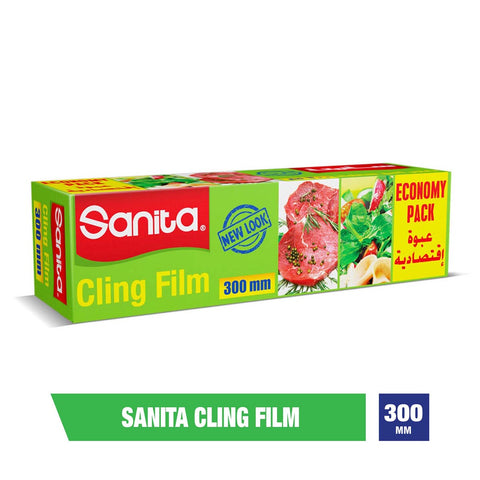 GETIT.QA- Qatar’s Best Online Shopping Website offers SANITA CLING FILM ECO PACK SIZE 30CM 1 PC at the lowest price in Qatar. Free Shipping & COD Available!