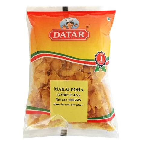 GETIT.QA- Qatar’s Best Online Shopping Website offers DATAR MAKAI POHA CORN FLAKES 200 G at the lowest price in Qatar. Free Shipping & COD Available!