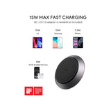 GETIT.QA- Qatar’s Best Online Shopping Website offers AUKEY WIRELESS CHARGING PAD LCQ11 15W at the lowest price in Qatar. Free Shipping & COD Available!