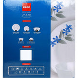 GETIT.QA- Qatar’s Best Online Shopping Website offers CELLO DINNER SET DAINTY BLUE 21PCS at the lowest price in Qatar. Free Shipping & COD Available!