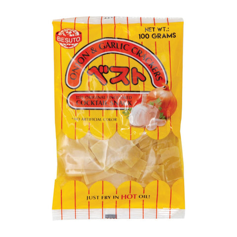 GETIT.QA- Qatar’s Best Online Shopping Website offers BESUTO ONION&GARLIC CRCK 100GM at the lowest price in Qatar. Free Shipping & COD Available!