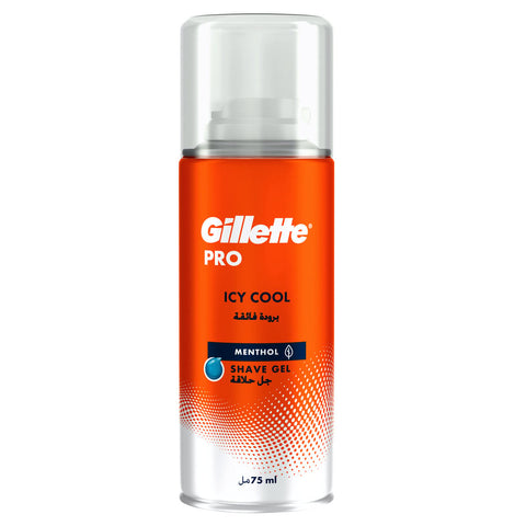 GETIT.QA- Qatar’s Best Online Shopping Website offers GILLETTE PRO SHAVE GEL ICY COOL MENTHOL 75 ML at the lowest price in Qatar. Free Shipping & COD Available!