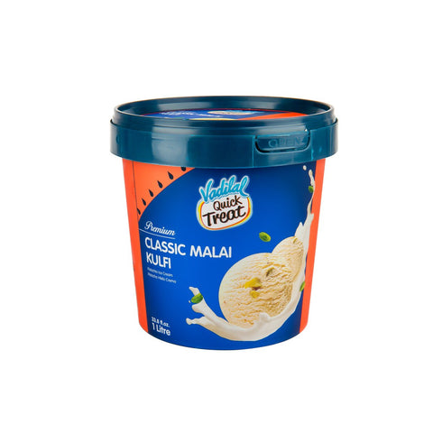 GETIT.QA- Qatar’s Best Online Shopping Website offers VADILAL PREMIUM CLASSIC MALAI KULFI ICE CREAM 1 LITRE at the lowest price in Qatar. Free Shipping & COD Available!