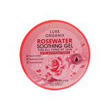 GETIT.QA- Qatar’s Best Online Shopping Website offers LUXE ORAGANIX SOOTHING GEL ROSEWATER 300ML at the lowest price in Qatar. Free Shipping & COD Available!