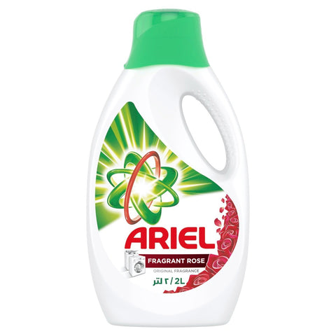 GETIT.QA- Qatar’s Best Online Shopping Website offers ARIEL AUTOMATIC POWER GEL LAUNDRY DETERGENT FRAGRANT ROSE SCENT 2 LITRE
 at the lowest price in Qatar. Free Shipping & COD Available!