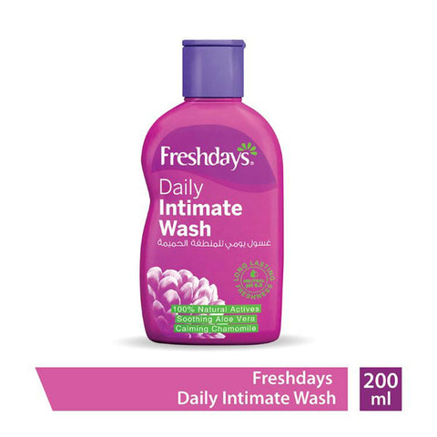 GETIT.QA- Qatar’s Best Online Shopping Website offers FRESHDAYS DAILY INTIMATE WASH ALOE VERA 200 ML at the lowest price in Qatar. Free Shipping & COD Available!