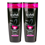 GETIT.QA- Qatar’s Best Online Shopping Website offers L'OREAL PARIS ELVIVE FULL RESIST REINFORCING SHAMPOO 2 X 400 ML at the lowest price in Qatar. Free Shipping & COD Available!