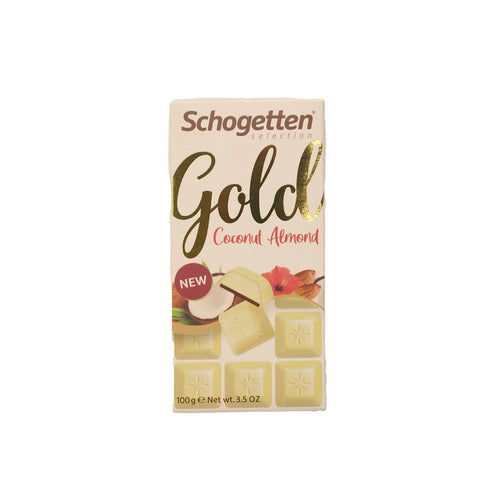 GETIT.QA- Qatar’s Best Online Shopping Website offers SCHG.WHTCHOC GLD COCNTALMD100G at the lowest price in Qatar. Free Shipping & COD Available!