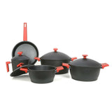 GETIT.QA- Qatar’s Best Online Shopping Website offers GIGILLI COOKWARE SET 9PCS TRK9 at the lowest price in Qatar. Free Shipping & COD Available!