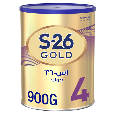 GETIT.QA- Qatar’s Best Online Shopping Website offers NESTLE S26 GOLD STAGE 4 GROWING UP FORMULA FROM 3-6 YEARS 900 G at the lowest price in Qatar. Free Shipping & COD Available!