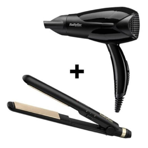 GETIT.QA- Qatar’s Best Online Shopping Website offers BABYLISS HAIR STRAIGHTENER ST089 + HAIR DRYER D212 at the lowest price in Qatar. Free Shipping & COD Available!