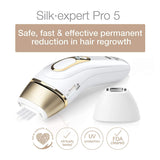 GETIT.QA- Qatar’s Best Online Shopping Website offers BRAUN IPL HAIR REMOVAL FOR WOMEN SILK EXPERT PRO 5 at the lowest price in Qatar. Free Shipping & COD Available!