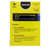 GETIT.QA- Qatar’s Best Online Shopping Website offers SEA COD PURE COD LIVER OIL CAPSULES 300 MG 100PCS at the lowest price in Qatar. Free Shipping & COD Available!