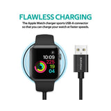 GETIT.QA- Qatar’s Best Online Shopping Website offers PROMATE USB CHARGING CABLE FOR APPLE WATCH AURACOD-A at the lowest price in Qatar. Free Shipping & COD Available!