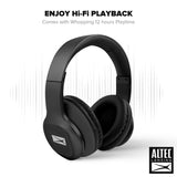 GETIT.QA- Qatar’s Best Online Shopping Website offers ALTEC LANSING BLUETOOTH OVER EAR HEADPHONE MZX301 BLACK at the lowest price in Qatar. Free Shipping & COD Available!