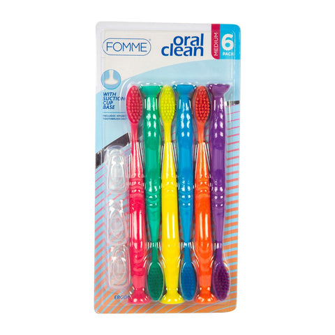 GETIT.QA- Qatar’s Best Online Shopping Website offers FOMME ORAL CLEAN MEDIUM TOOTHBRUSH 6 PCS at the lowest price in Qatar. Free Shipping & COD Available!