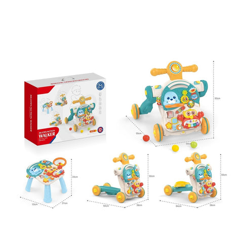 GETIT.QA- Qatar’s Best Online Shopping Website offers FIRST STEP BABY ACTIVITY WALKER 4 IN 1 HE0826 GREEN at the lowest price in Qatar. Free Shipping & COD Available!