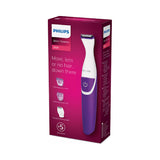 GETIT.QA- Qatar’s Best Online Shopping Website offers PHILIPS WET & DRY EPILATOR BRE710/01 + BIKINI TRIMMER BRT383/15 at the lowest price in Qatar. Free Shipping & COD Available!