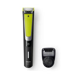 GETIT.QA- Qatar’s Best Online Shopping Website offers PHILIPS ONEBLADE PRO SHAVER & TRIMMER QP6505 + ONEBLADE REPLACEABLE BLADE QP210/50 at the lowest price in Qatar. Free Shipping & COD Available!