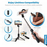 GETIT.QA- Qatar’s Best Online Shopping Website offers PHILIPS BLUETOOTH SELFIE STICK DLK3617NB at the lowest price in Qatar. Free Shipping & COD Available!