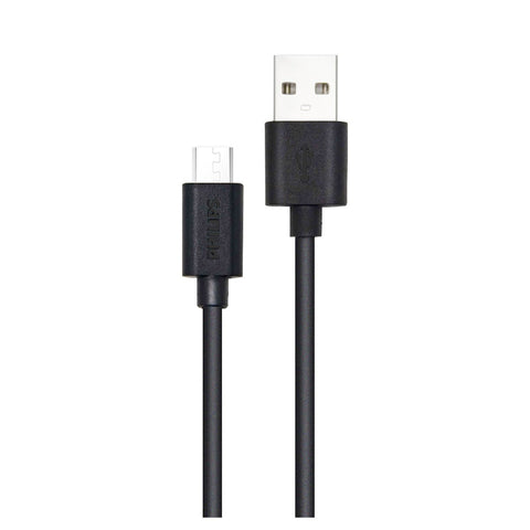 GETIT.QA- Qatar’s Best Online Shopping Website offers PHILIPS USB-A TO MICRO USB CABLE BLACK 1.2M -DLC3104U/00 at the lowest price in Qatar. Free Shipping & COD Available!