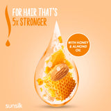 GETIT.QA- Qatar’s Best Online Shopping Website offers SUNSILK GOODBYE HAIR FALL WITH HONEY AND ALMOND OIL STYLING CREAM 275 ML at the lowest price in Qatar. Free Shipping & COD Available!