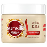 GETIT.QA- Qatar’s Best Online Shopping Website offers SUNSILK DEFINED CURLS WITH ARGAN OIL STYLE CREAM 275 ML at the lowest price in Qatar. Free Shipping & COD Available!