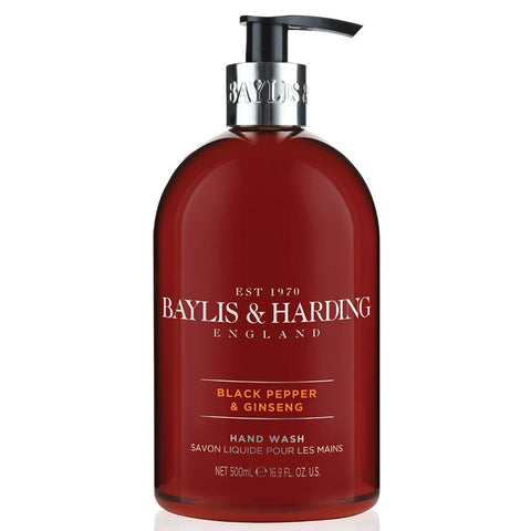 GETIT.QA- Qatar’s Best Online Shopping Website offers BAYLIS & HARDING HAND WASH BLACK PEPPER & GINSENG 500 ML at the lowest price in Qatar. Free Shipping & COD Available!