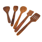 GETIT.QA- Qatar’s Best Online Shopping Website offers CHEFLINE WOODEN UTENSILS 5PCS at the lowest price in Qatar. Free Shipping & COD Available!