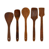 GETIT.QA- Qatar’s Best Online Shopping Website offers CHEFLINE WOODEN UTENSILS 5PCS at the lowest price in Qatar. Free Shipping & COD Available!