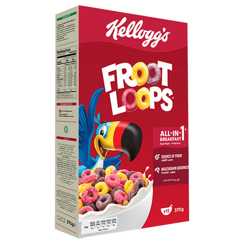 GETIT.QA- Qatar’s Best Online Shopping Website offers KELLOGG'S FROOT LOOPS 375 G at the lowest price in Qatar. Free Shipping & COD Available!