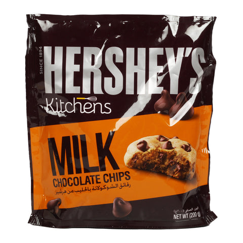 GETIT.QA- Qatar’s Best Online Shopping Website offers HERSHEY'S KITCHENS MILK CHOCOLATE CHIPS VALUE PACK 200 G at the lowest price in Qatar. Free Shipping & COD Available!