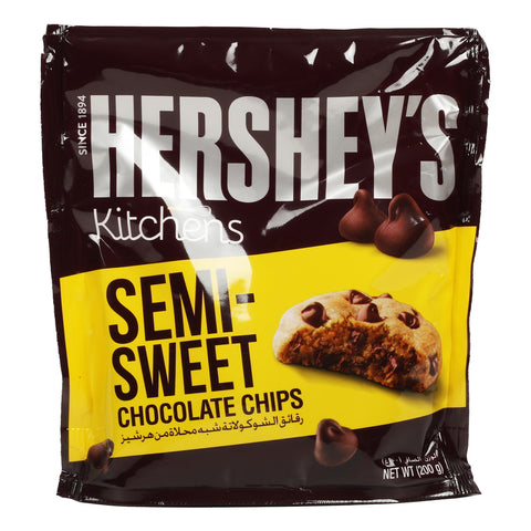 GETIT.QA- Qatar’s Best Online Shopping Website offers HERSHEY'S KITCHENS SEMI-SWEET CHOCOLATE CHIPS VALUE PACK 200 G at the lowest price in Qatar. Free Shipping & COD Available!