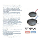 GETIT.QA- Qatar’s Best Online Shopping Website offers CHEFLINE FORGED ALUMINUM FRY PAN SET-- 2 PCS-- 22+26 CM at the lowest price in Qatar. Free Shipping & COD Available!