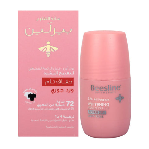 GETIT.QA- Qatar’s Best Online Shopping Website offers BEESLINE WHITENING ROLL ON SUPER DRY JOURI ROSE 50 ML at the lowest price in Qatar. Free Shipping & COD Available!