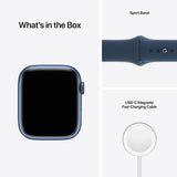 GETIT.QA- Qatar’s Best Online Shopping Website offers APPLE WATCH SERIES 7 GPS, 41MM BLUE ALUMINIUM CASE WITH ABYSS BLUE SPORT BAND at the lowest price in Qatar. Free Shipping & COD Available!