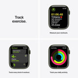 GETIT.QA- Qatar’s Best Online Shopping Website offers APPLE WATCH SERIES 7 GPS, 45MM GREEN ALUMINIUM CASE WITH CLOVER SPORT BAND at the lowest price in Qatar. Free Shipping & COD Available!