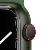 GETIT.QA- Qatar’s Best Online Shopping Website offers APPLE WATCH SERIES 7 GPS + CELLULAR MKHT3 41MM GREEN ALUMINIUM CASE WITH CLOVER SPORT BAND at the lowest price in Qatar. Free Shipping & COD Available!