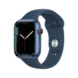 GETIT.QA- Qatar’s Best Online Shopping Website offers APPLE WATCH SERIES 7 GPS + CELLULAR MKHU3 41MM BLUE ALUMINIUM CASE WITH ABYSS BLUE SPORT BAND at the lowest price in Qatar. Free Shipping & COD Available!