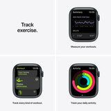 GETIT.QA- Qatar’s Best Online Shopping Website offers APPLE WATCH NIKE SERIES 7 GPS MKN43 41MM MIDNIGHT ALUMINIUM CASE WITH ANTHRACITE/BLACK NIKE SPORT BAND at the lowest price in Qatar. Free Shipping & COD Available!