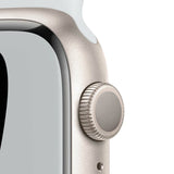 GETIT.QA- Qatar’s Best Online Shopping Website offers APPLE WATCH NIKE SERIES 7 GPS MKNA3 45MM STARLIGHT ALUMINIUM CASE WITH PURE PLATINUM/BLACK NIKE SPORT BAND at the lowest price in Qatar. Free Shipping & COD Available!