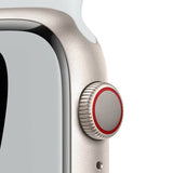 GETIT.QA- Qatar’s Best Online Shopping Website offers APPLE WATCH NIKE SERIES 7 GPS + CELLULAR MKL43 45MM STARLIGHT ALUMINIUM CASE WITH PURE PLATINUM/BLACK NIKE SPORT BAND at the lowest price in Qatar. Free Shipping & COD Available!