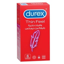Durex Thin Feel Condoms 6 pcs